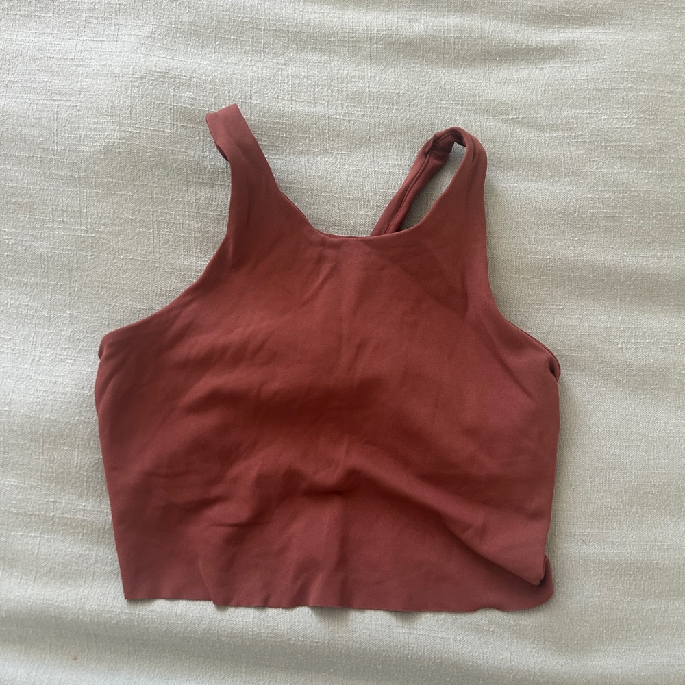 Nike Brown Yoga DRI-FIT Tank Top